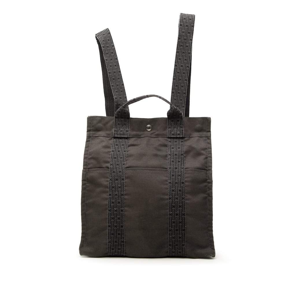 Hermès Canvas Herline Backpack MM MultiColor Very good condition - Front View
