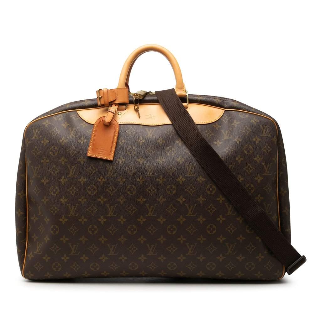 Louis Vuitton Monogram Alize 2 Poches Brown Very good - Front View