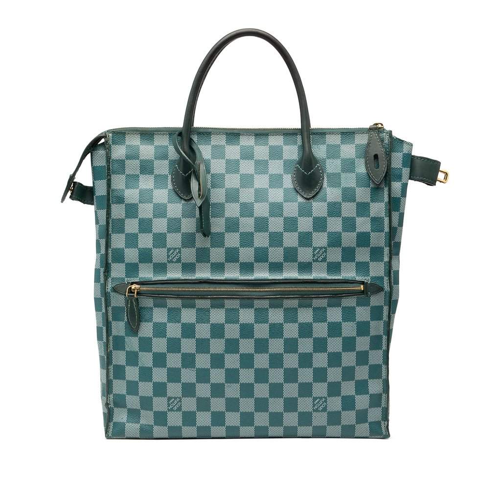 Louis Vuitton Damier Couleurs Mobil Piment Blue Good - Front View
