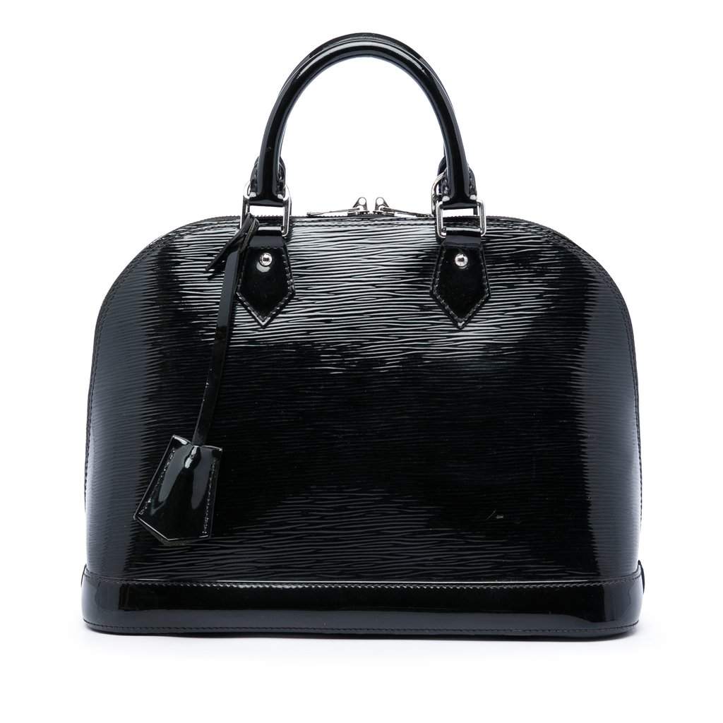 Louis Vuitton Electric Epi Alma PM Black Leather Very good condition - Front View