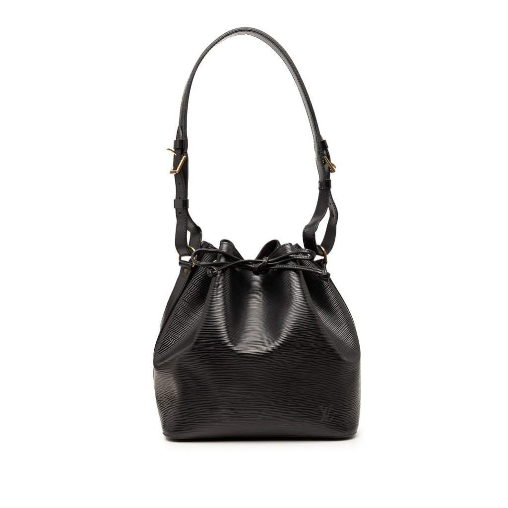 Louis Vuitton Epi Petit Noe Black Leather Very good condition - Front View