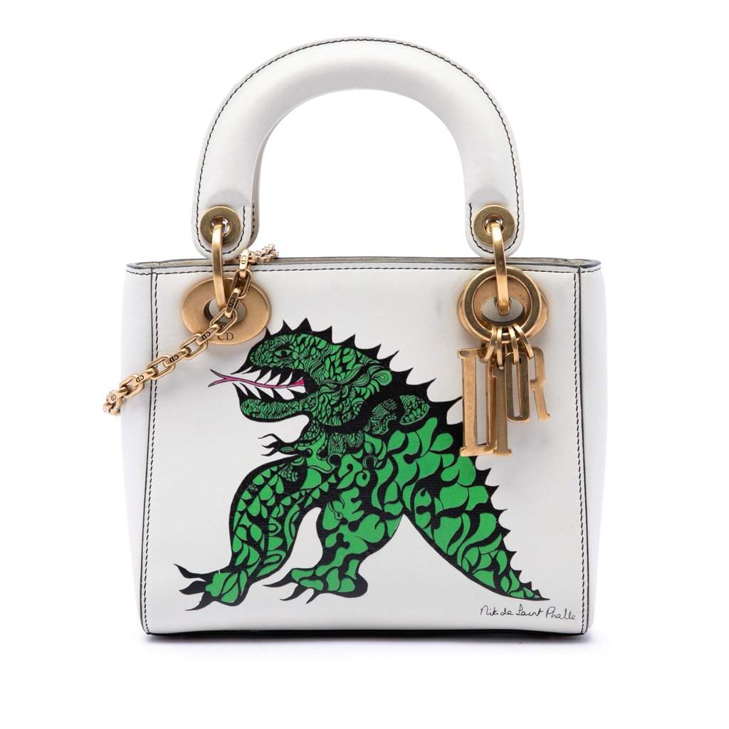 Dior Limited Edition Niki De Saint Phalle Mini Calfskin Drag