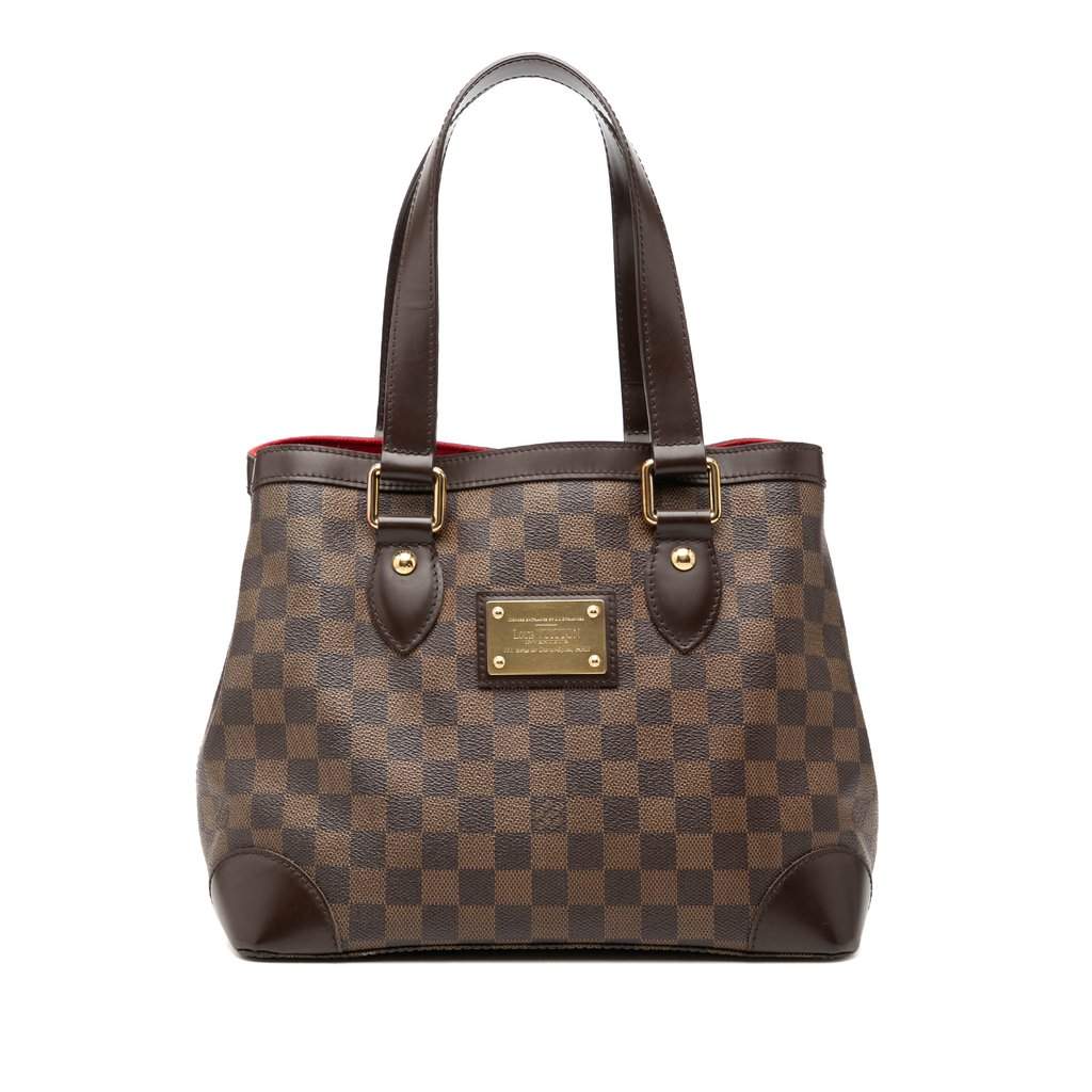 Louis Vuitton Damier Ebene Hampstead PM Brown Very good - Front View