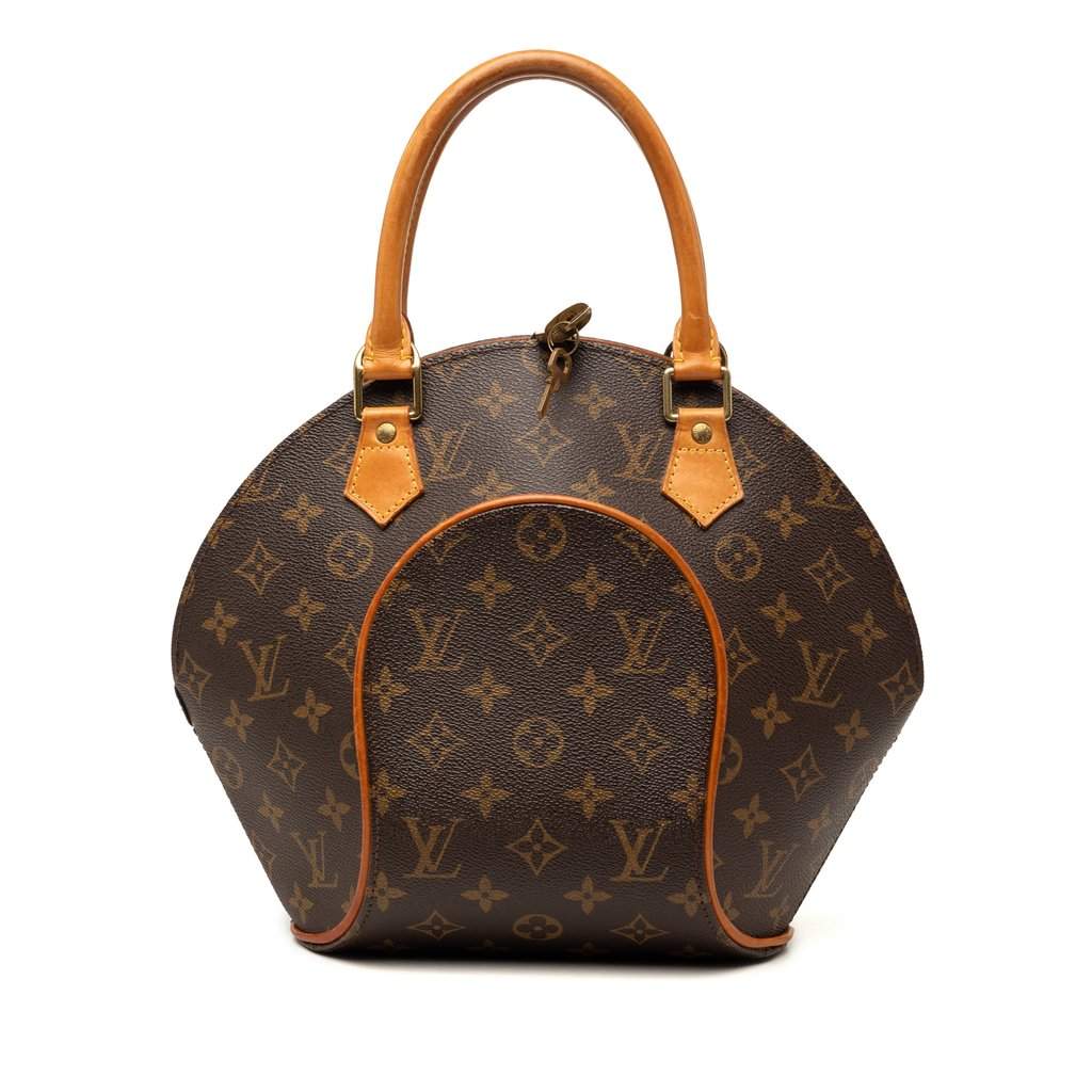 Louis Vuitton Monogram Ellipse PM Brown Very good - Front View