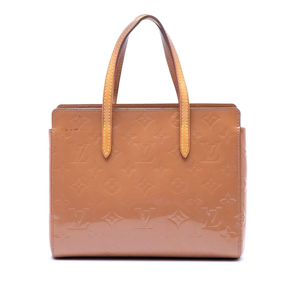Louis Vuitton Monogram Vernis Catalina BB Brown Leather Very good condition - Front View