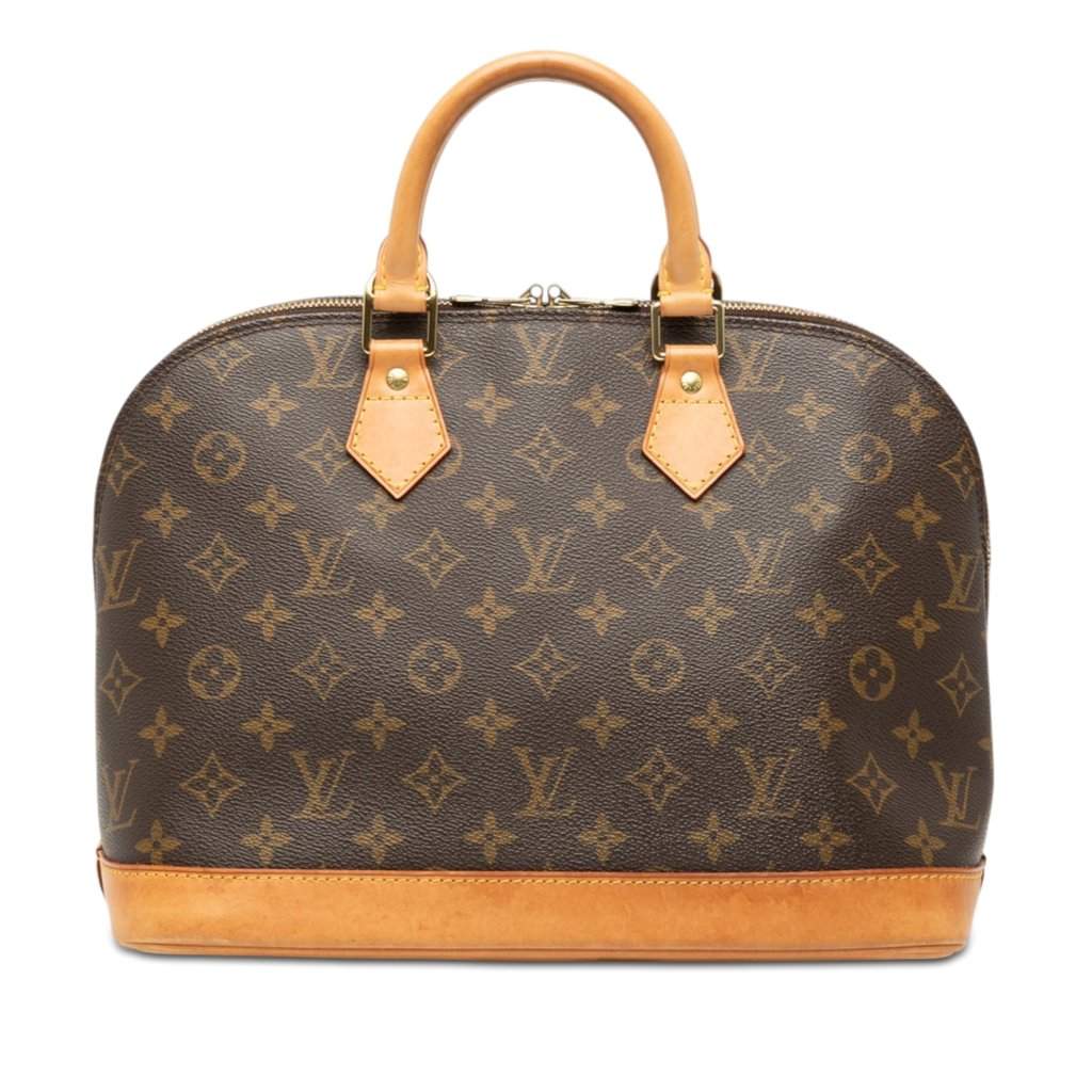 Louis Vuitton Monogram Alma PM Brown Very good condition - Front View