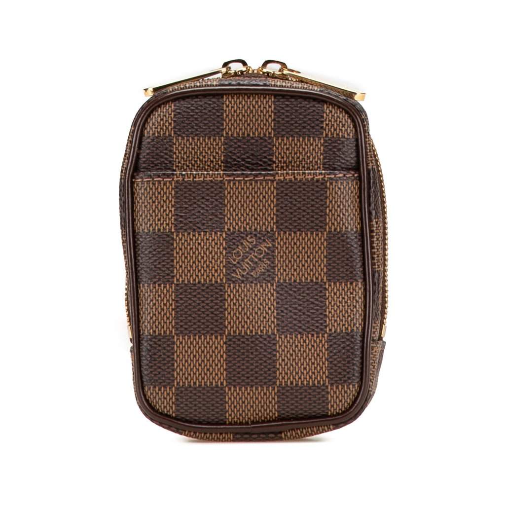 Louis Vuitton Damier Ebene Etui Okapi PM Brown Canvas Very good - Front View