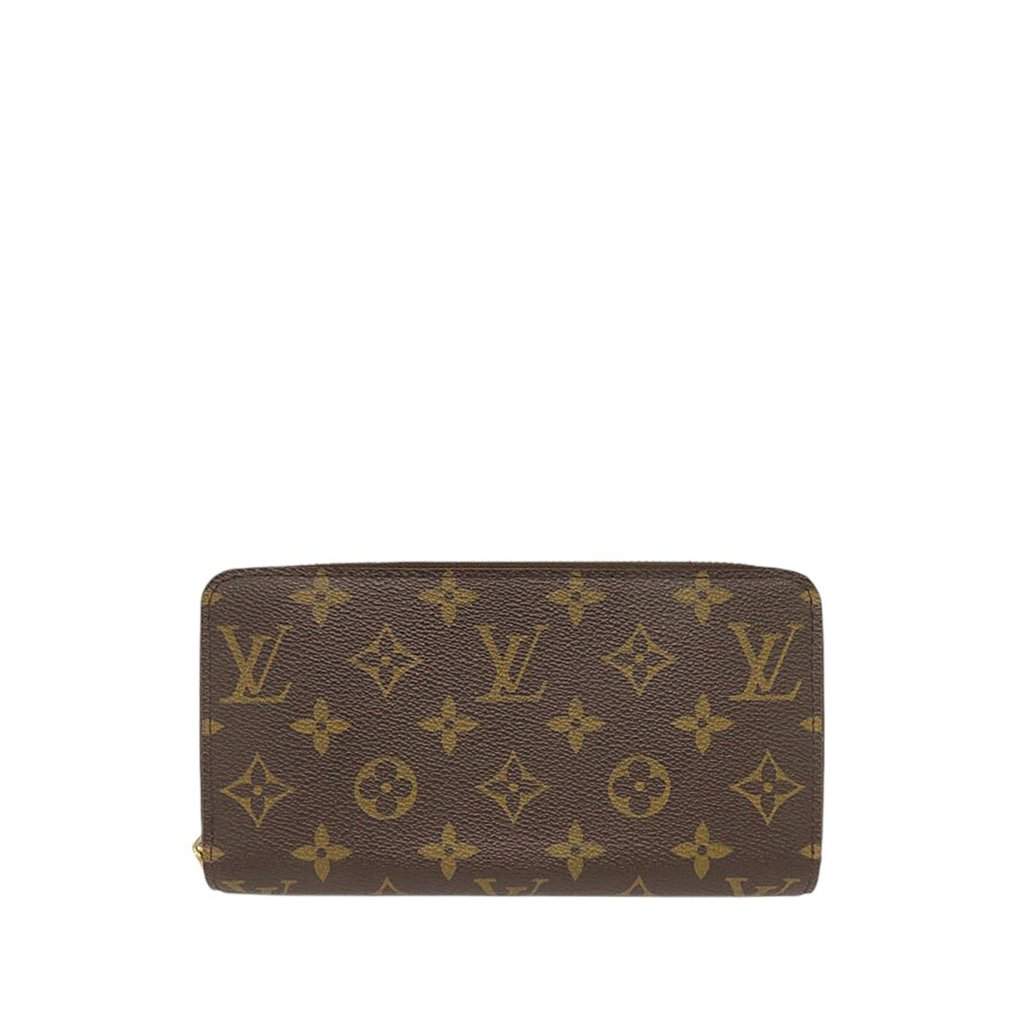 Louis Vuitton Monogram Zippy Long Wallet Brown Very good condition - Front View