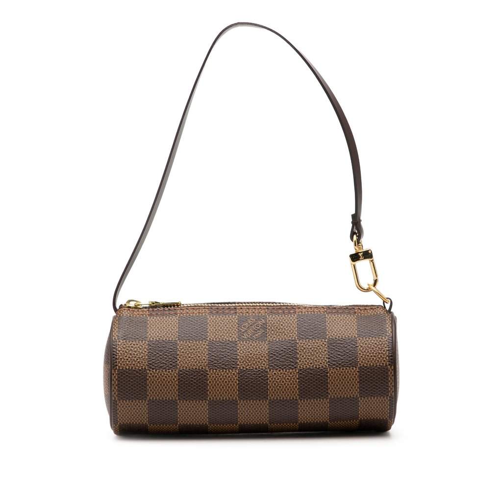 Louis Vuitton Damier Ebene Papillon Pochette Brown Very good - Front View