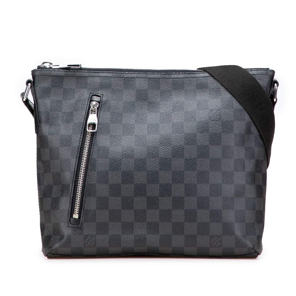 Louis Vuitton Damier Graphite Mick PM Black Canvas Very good - Front View