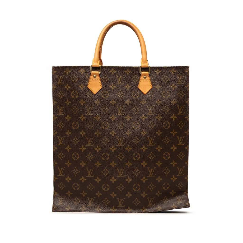 Louis Vuitton Monogram Sac Plat Brown Very good condition - Front View