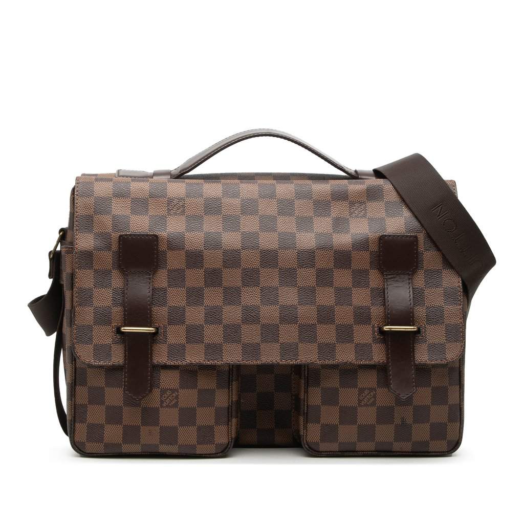Louis Vuitton Damier Ebene Broadway Brown Very good condition - Front View