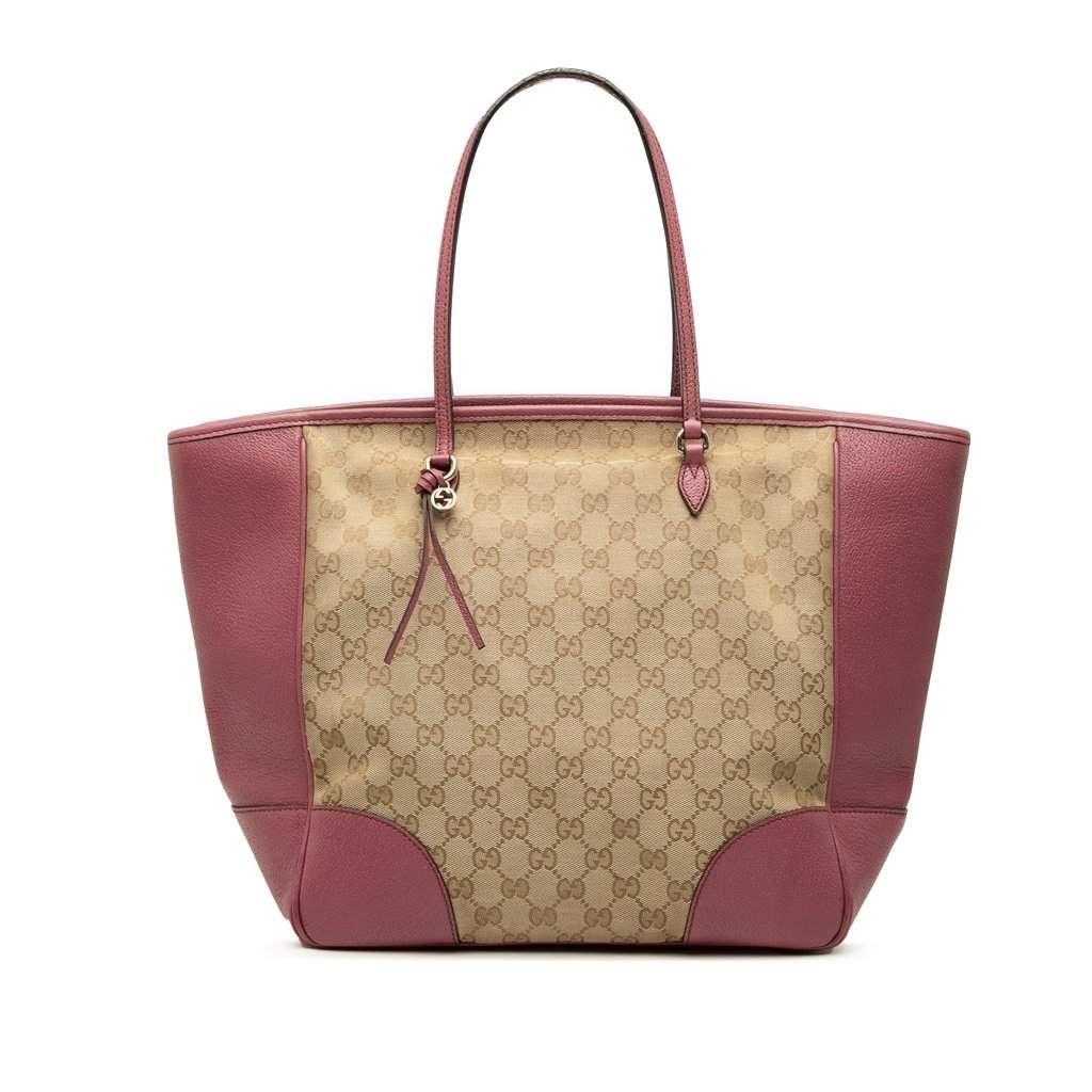 Gucci GG Canvas Bree Tote Beige Good condition - Front View