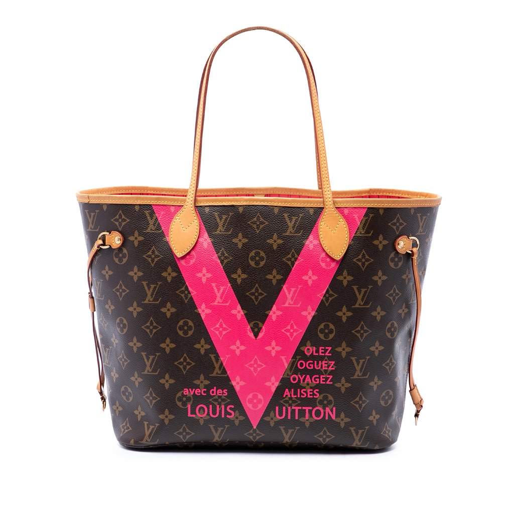 Louis Vuitton Limited Edition Monogram Grenade V Neverfull MM Brown Very good - Front View