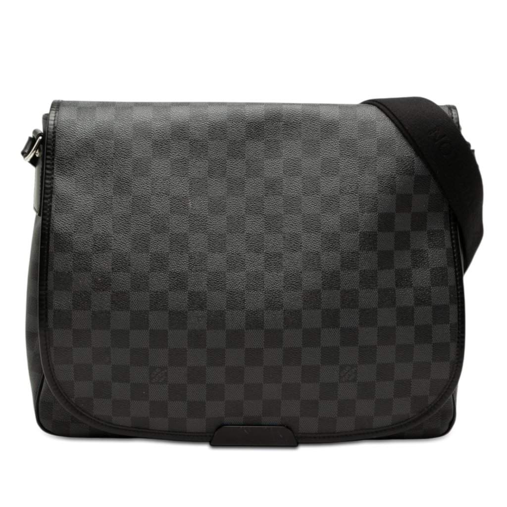 Louis Vuitton Damier Graphite Daniel GM Black Very good - Front View