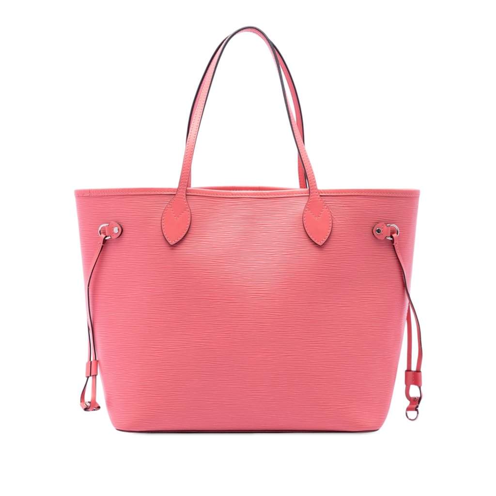 Louis Vuitton Epi Neverfull MM Pink Leather Very good - Front View