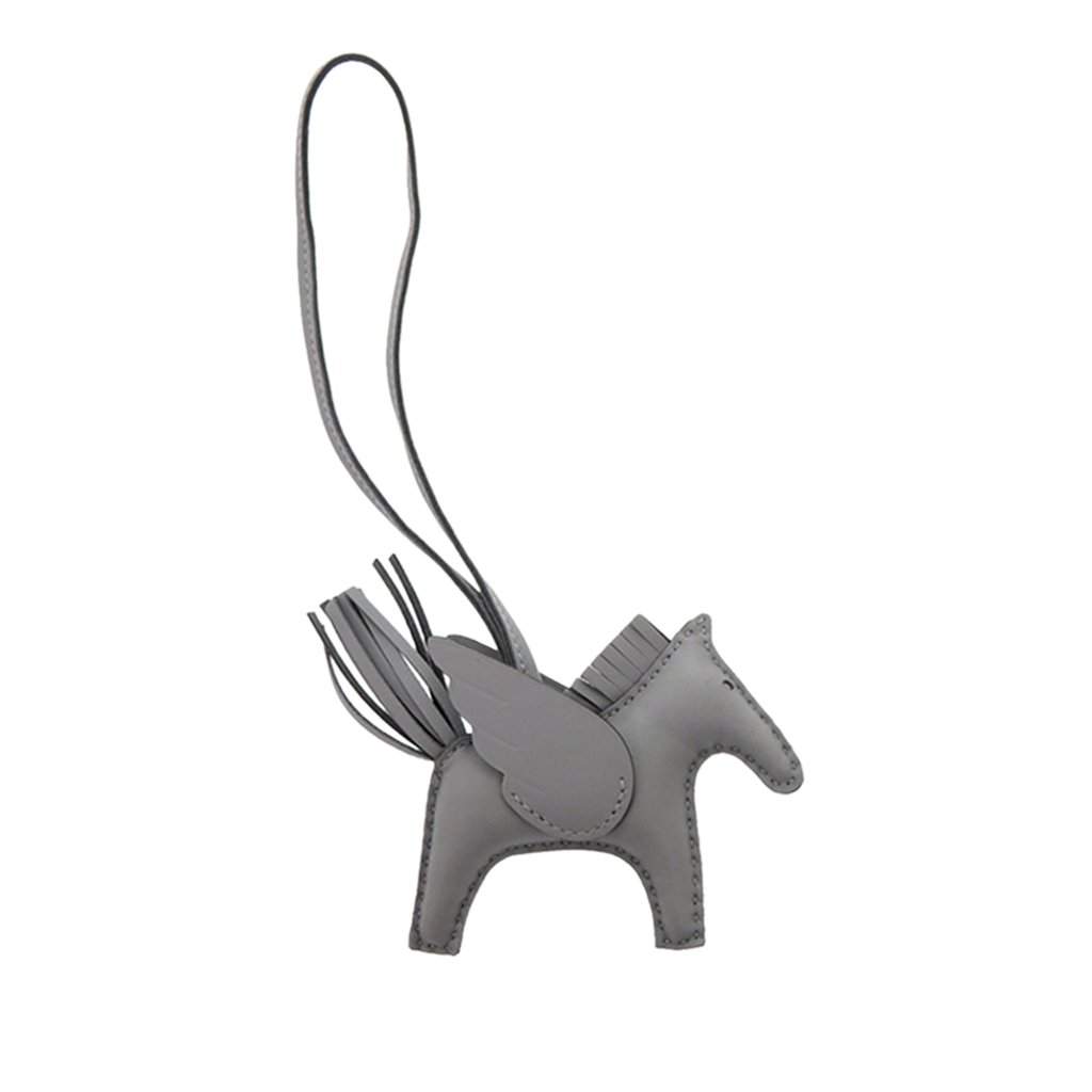Hermès Milo Lambskin GriGri Rodeo Pegasus Bag Charm PM Other Leather Very good condition - Front View