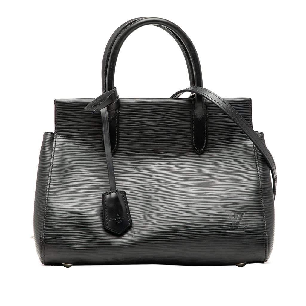 Louis Vuitton Epi Marly BB Black Leather Very good - Front View