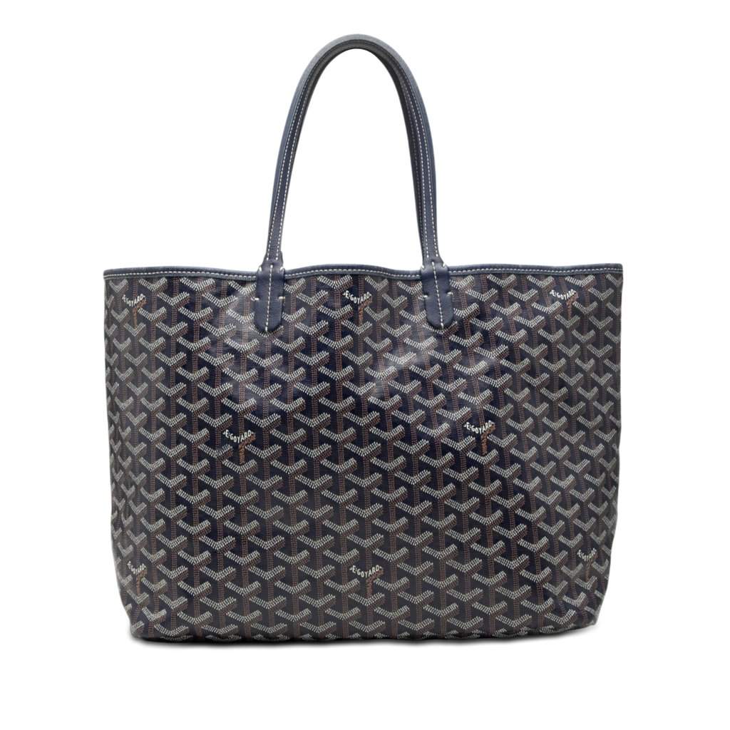 Goyard Goyardine Saint Louis PM Blue Very good - Front View