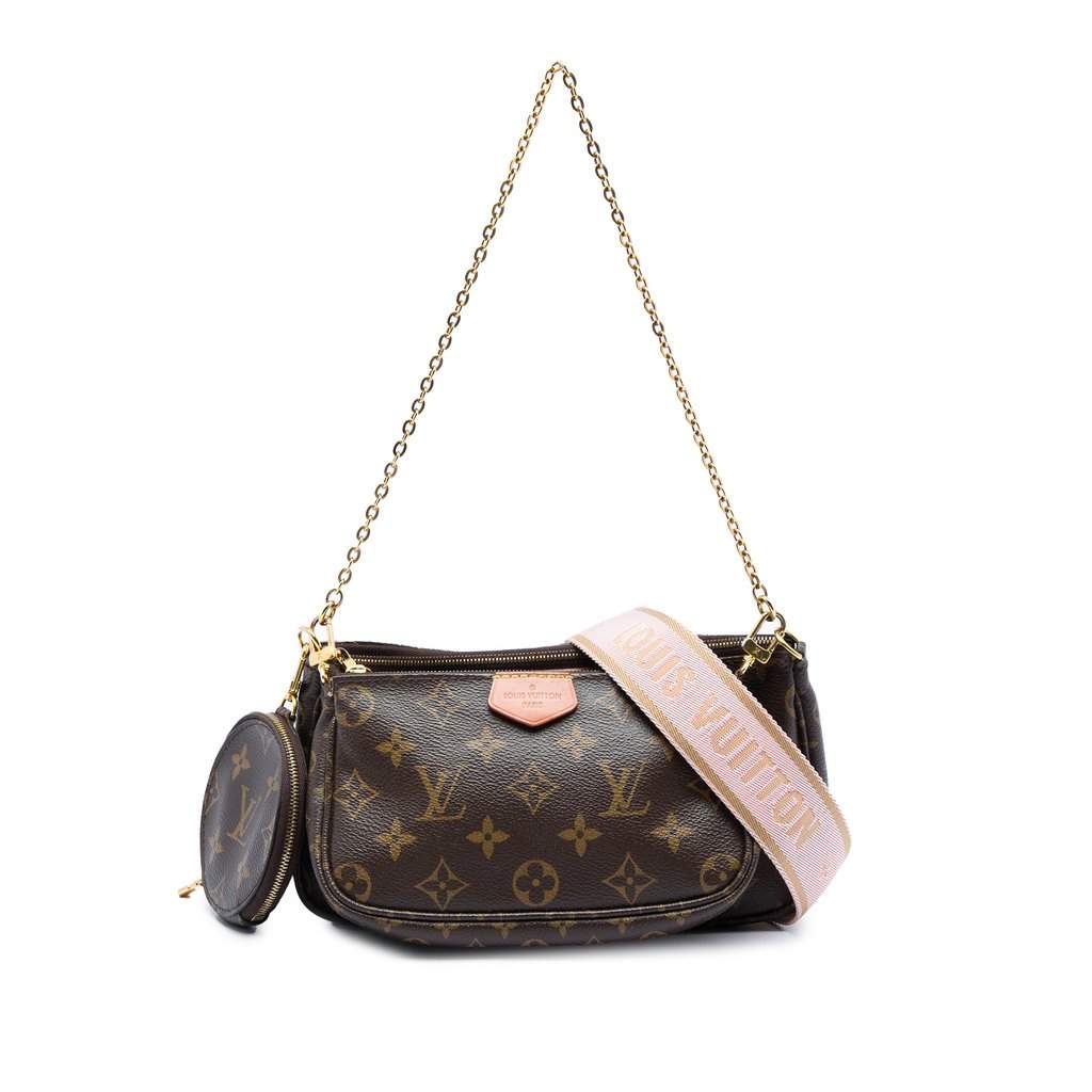 Louis Vuitton Monogram Multi Pochette Accessoires Brown Very good - Front View