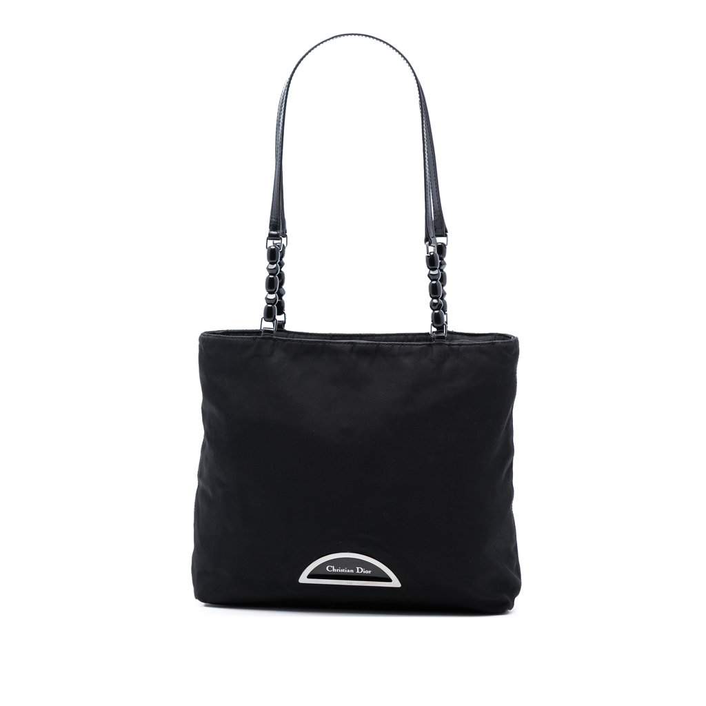 Dior Nylon Malice Tote Black Very good - Front View