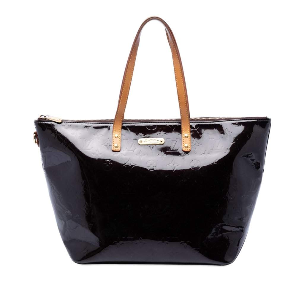 Louis Vuitton Monogram Vernis Bellevue GM Purple Leather Very good - Front View