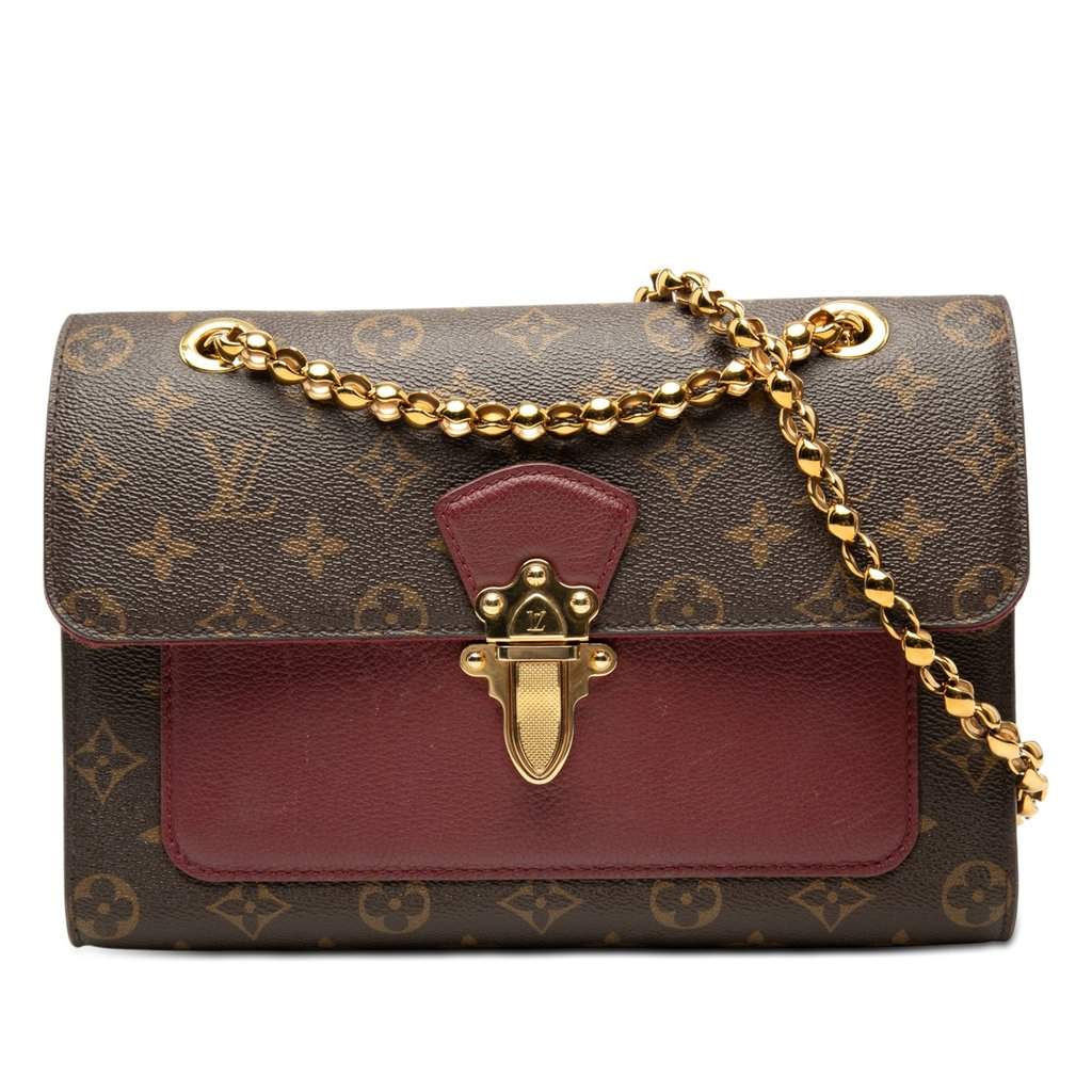 Louis Vuitton Monogram Victoire Brown Very good - Front View
