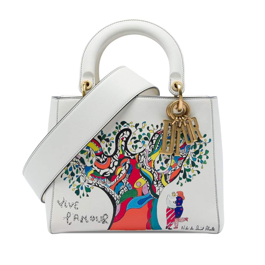 Dior Niki de Saint Phalle Medium Calfskin Vive L amour Lady