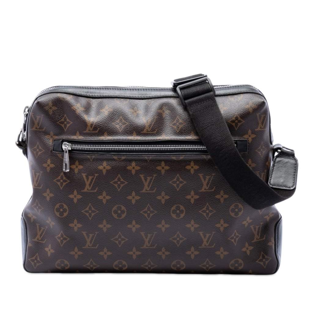 Louis Vuitton Monogram Macassar Torres Messenger Bag Brown Very good condition - Front View