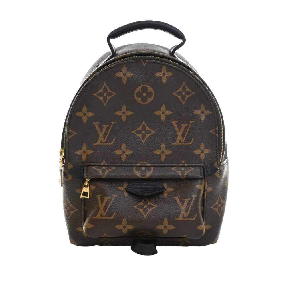 Louis Vuitton Monogram Mini Palm Springs Brown Very good condition - Front View