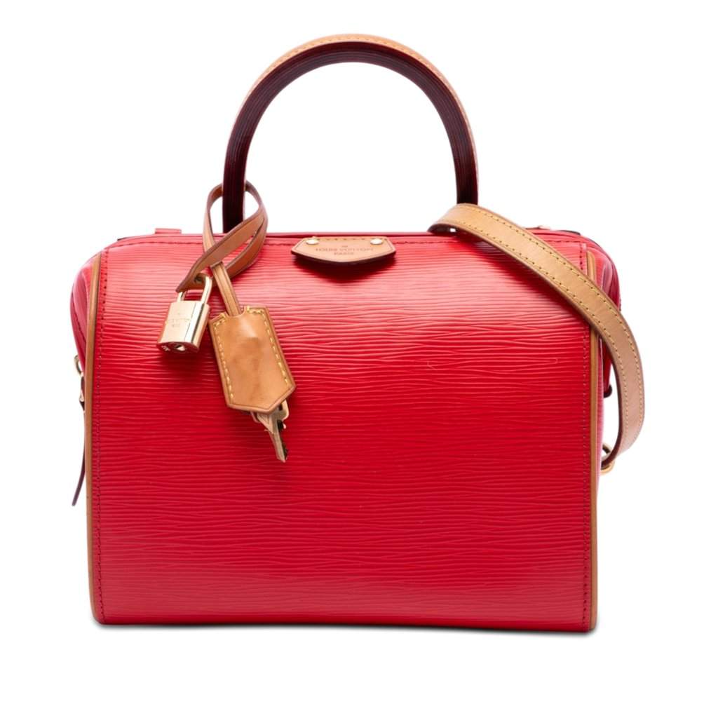 Louis Vuitton Epi Doc BB Red Leather Very good - Front View