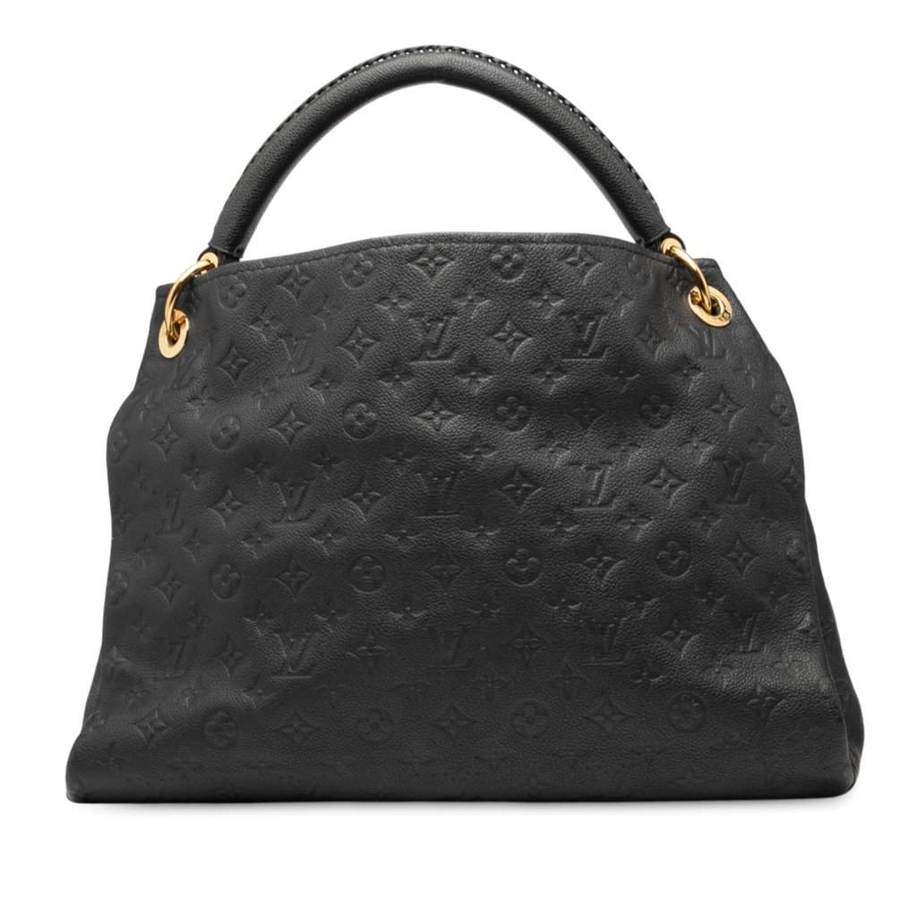 Louis Vuitton Monogram Empreinte Artsy MM Blue Leather Very good - Front View
