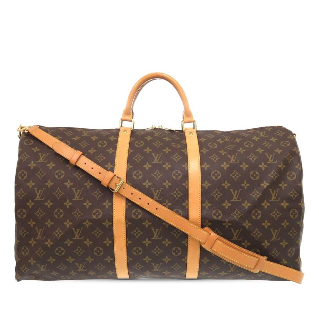 Louis Vuitton Monogram Keepall Bandouliere 60 Brown Very good condition - Front View