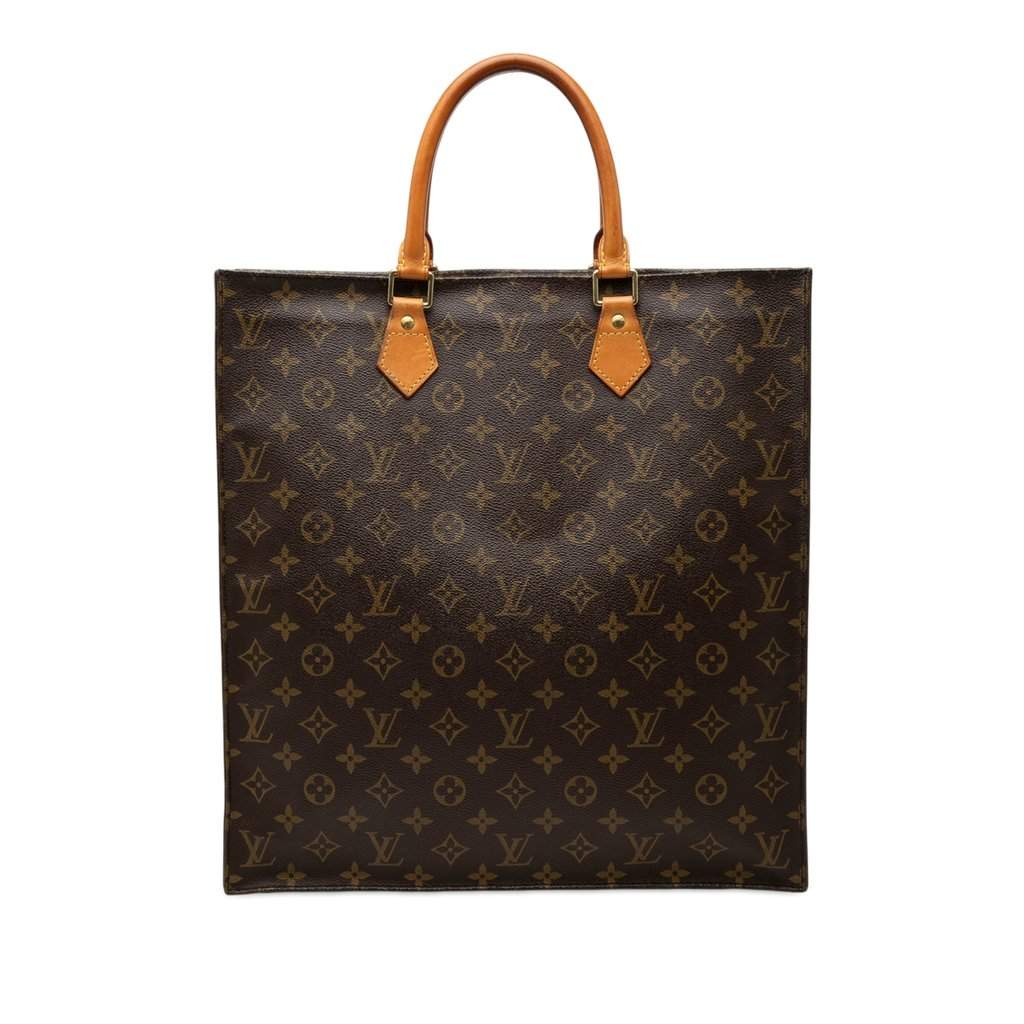 Louis Vuitton Monogram Sac Plat Brown Good condition - Front View