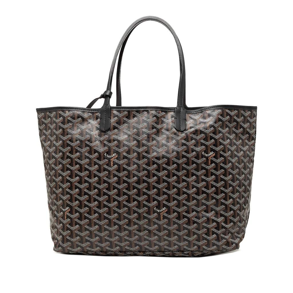 Goyard Goyardine Saint Louis PM Black Very good - Front View