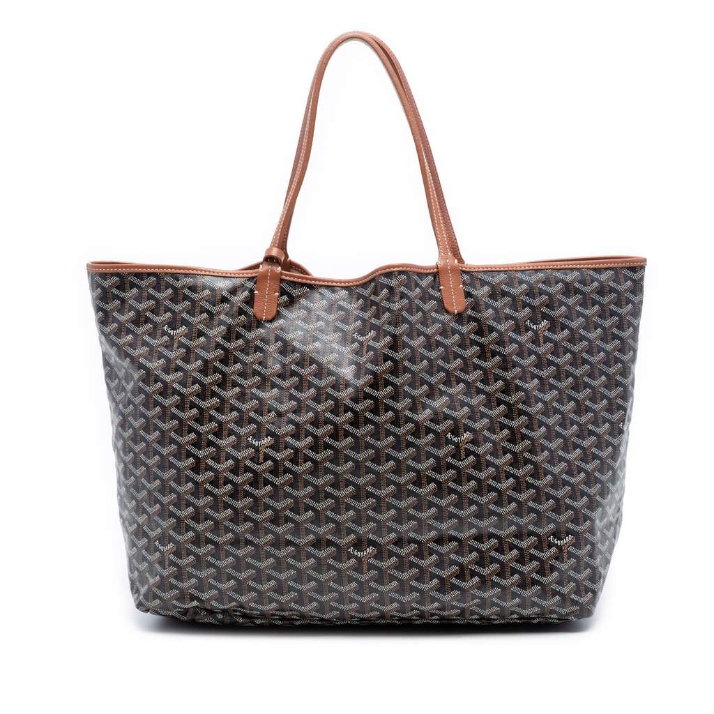 Goyard Goyardine Saint Louis GM Black Very good condition - Front View
