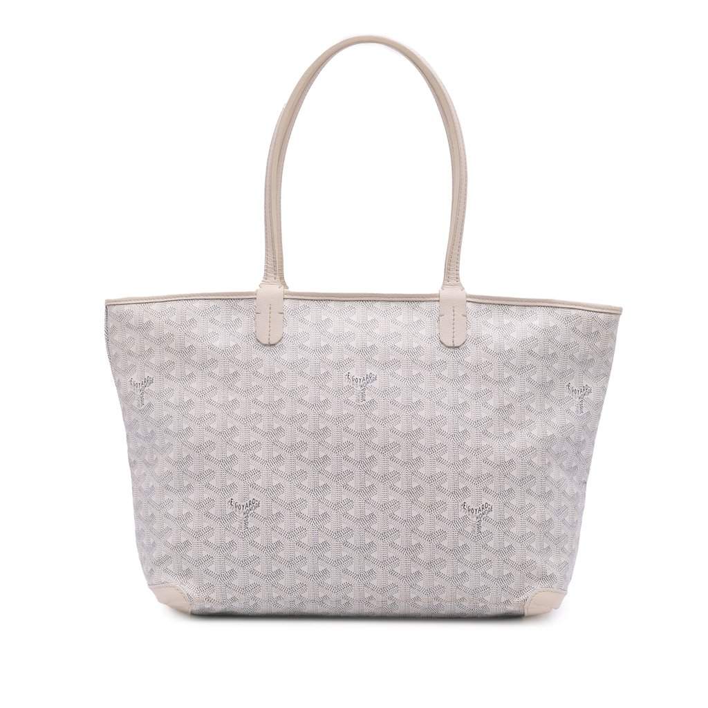 Goyard Goyardine Artois PM White Very good - Front View