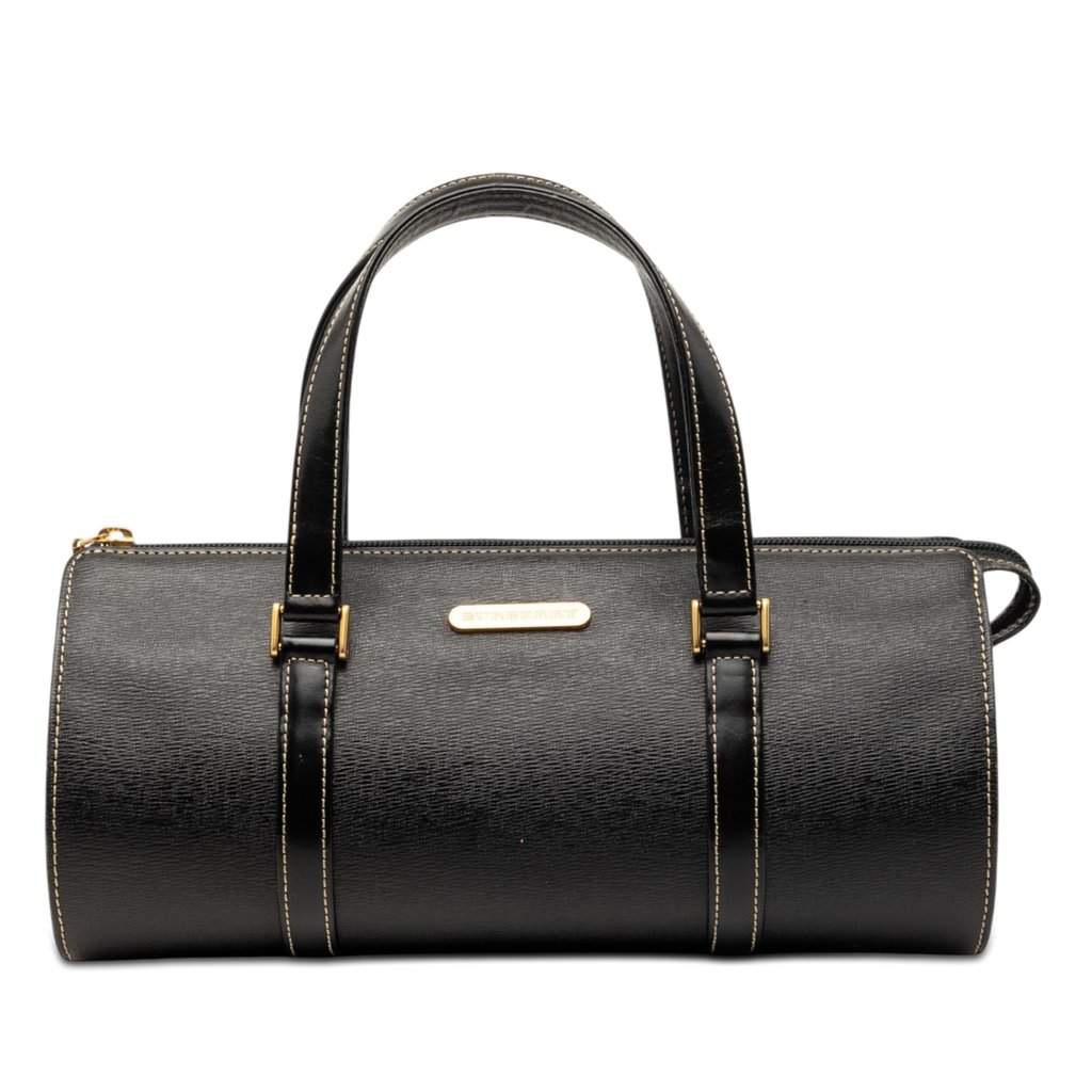 Burberry Leather Handbag Black Leather Very good condition - Front View