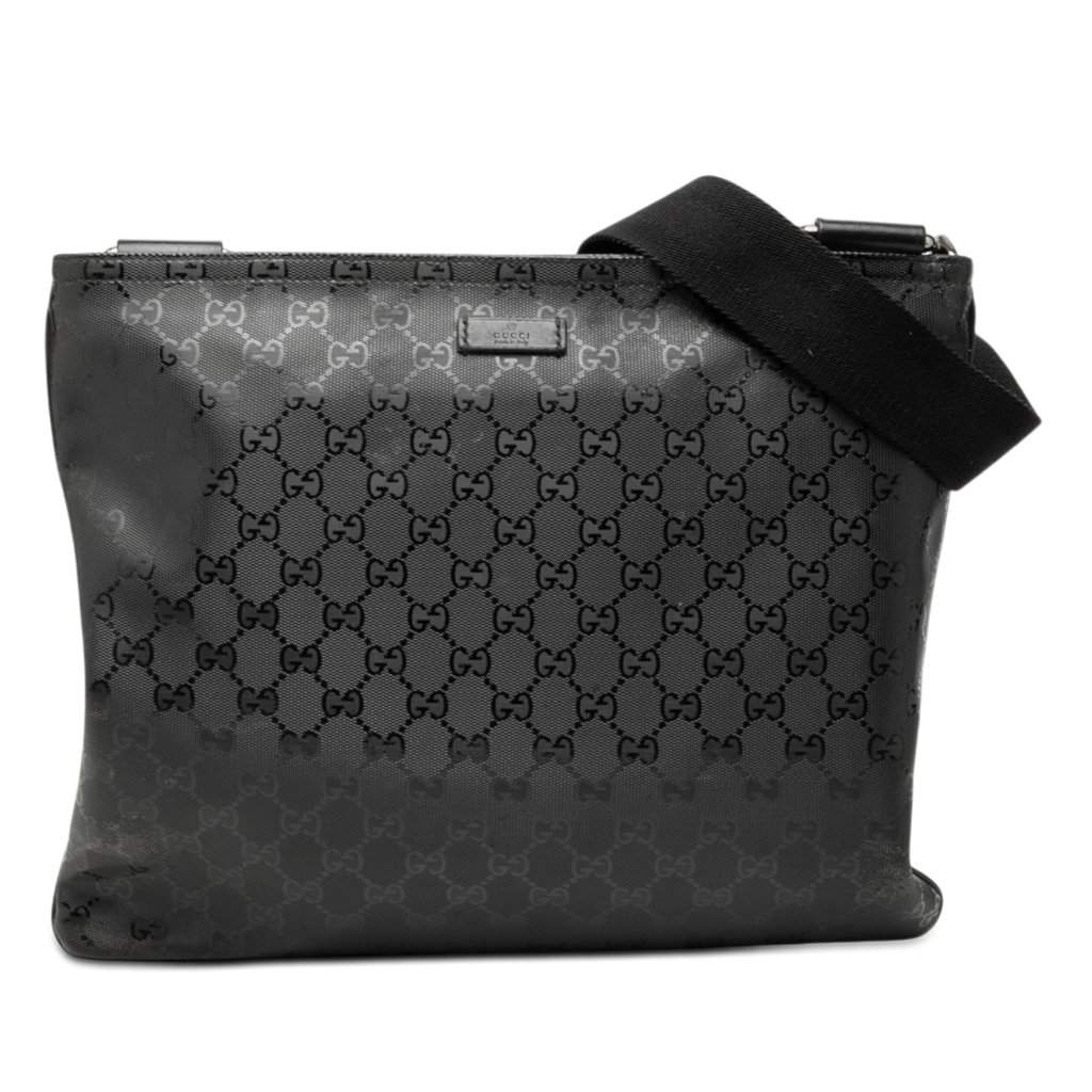 Gucci GG Imprime Crossbody Black Good - Front View