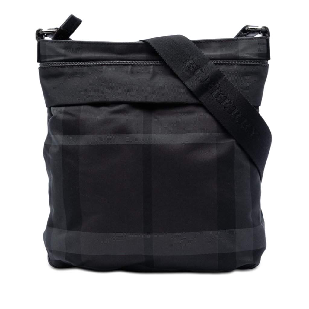 Burberry Smoke Check Nylon Crossbody Other Very good condition - Front View