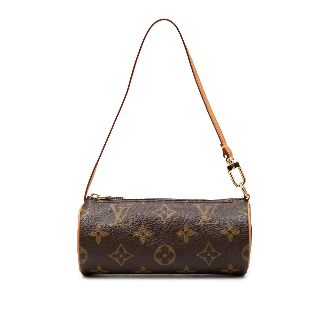 Louis Vuitton Monogram Papillon Pochette Brown Very good condition - Front View