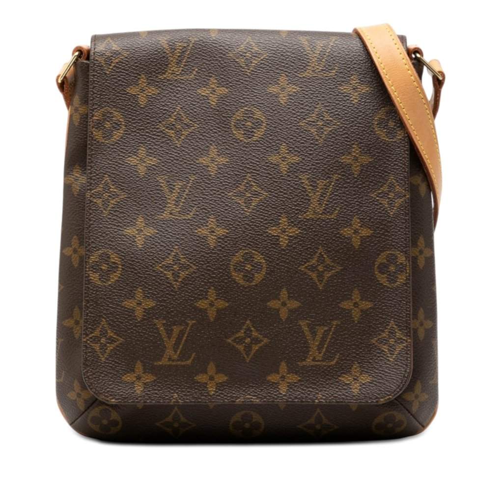 Louis Vuitton Monogram Musette Salsa PM Short Strap Brown Very good - Front View