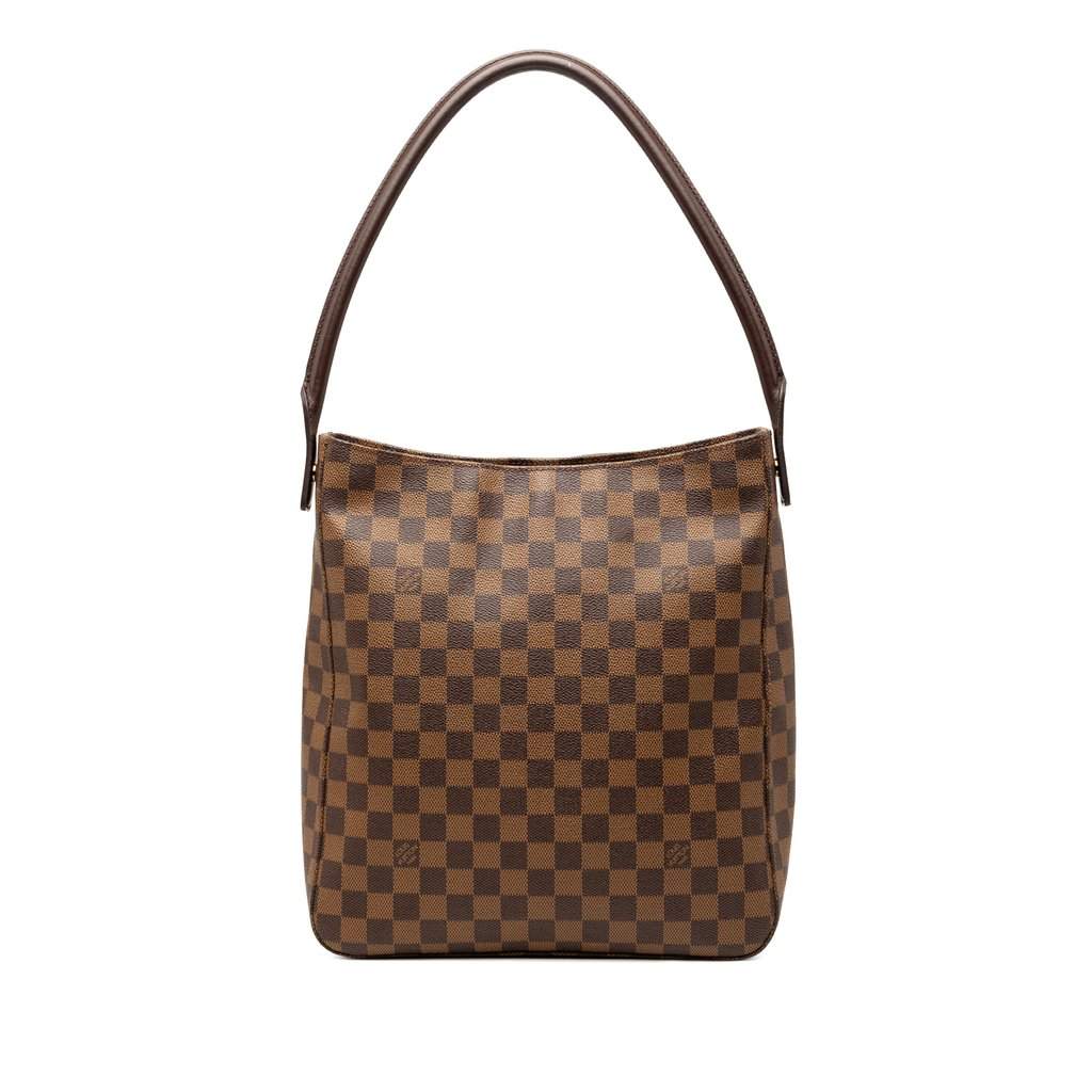 Louis Vuitton Damier Ebene Looping GM Brown Very good condition - Front View