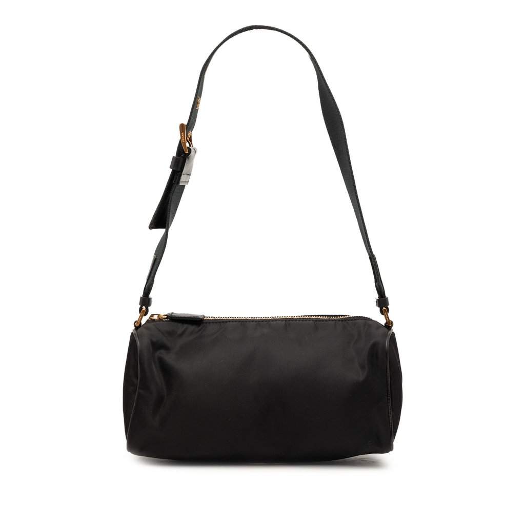Prada Tessuto Shoulder Bag Black Very good condition - Front View
