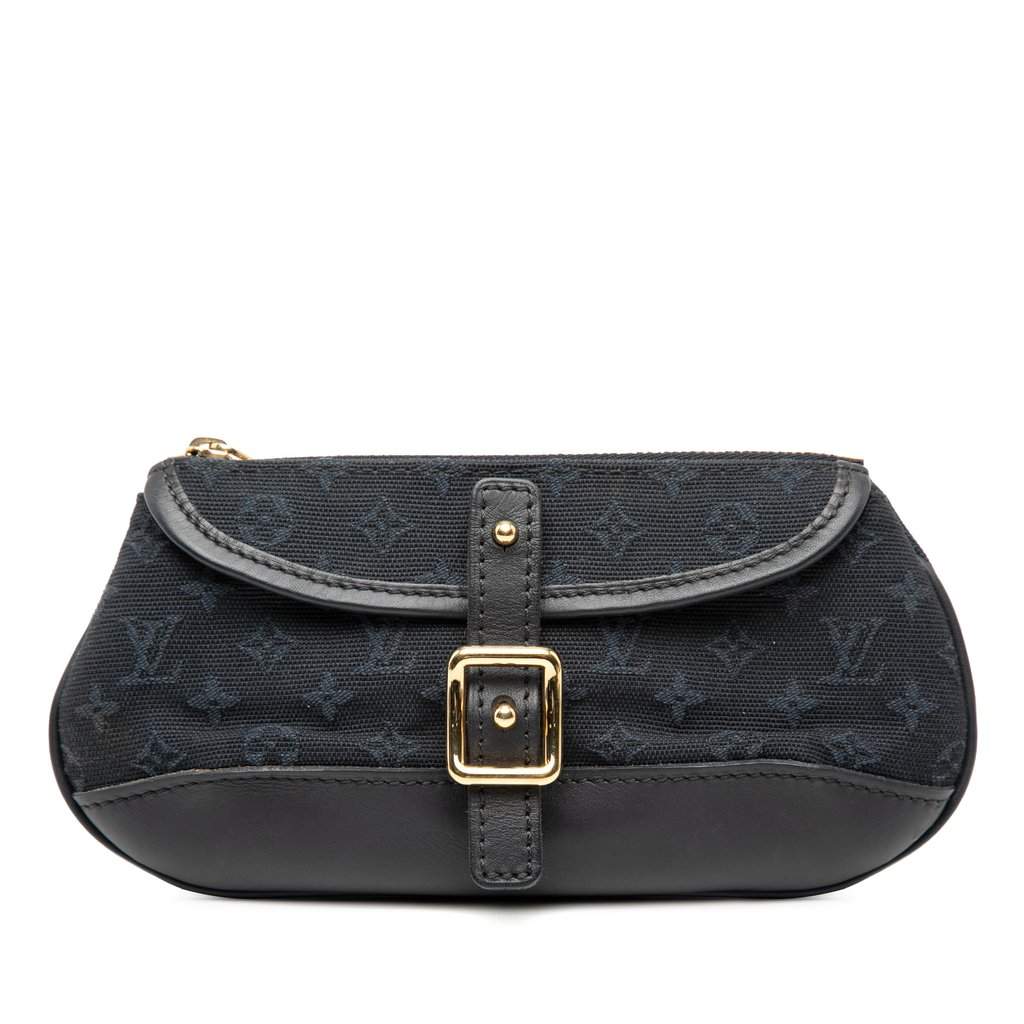 Louis Vuitton Monogram Mini Lin Anne Sophie Pouch Blue Very good condition - Front View