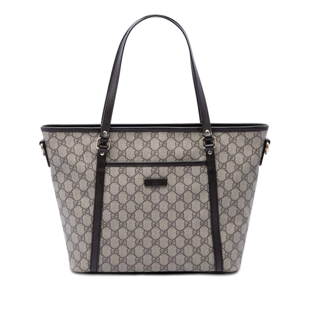 Gucci GG Supreme Joy Convertible Tote Beige Very good - Front View