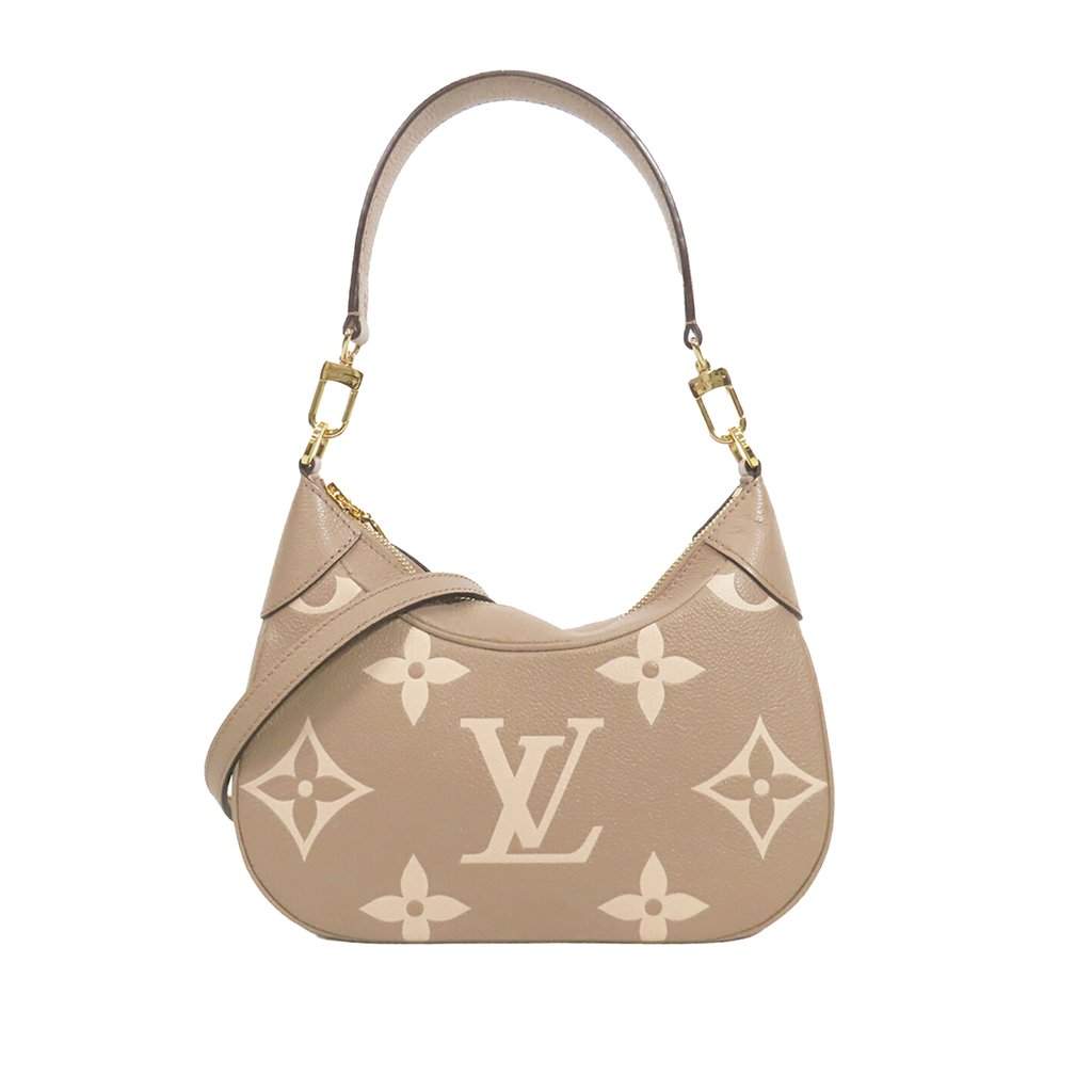 Louis Vuitton Bicolor Monogram Empreinte Bagatelle Brown Leather Very good condition - Front View