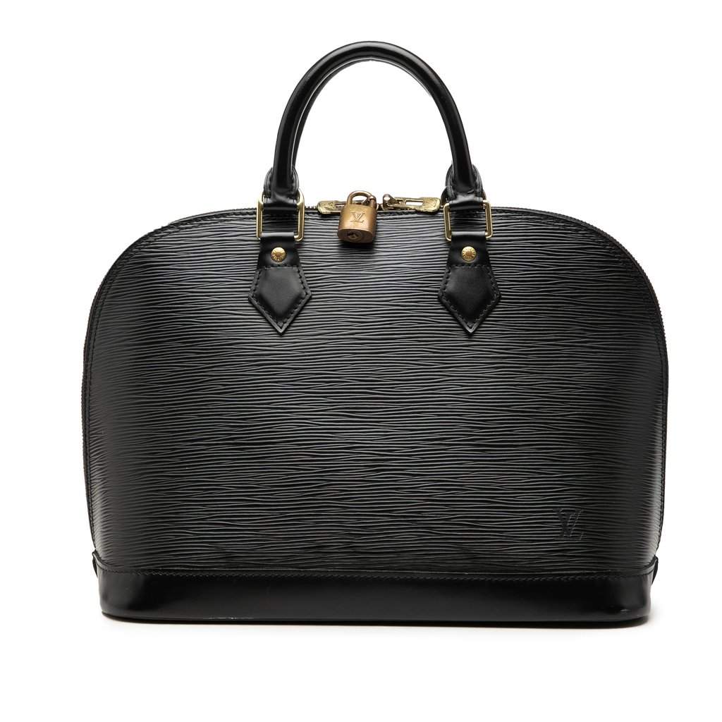 Louis Vuitton Epi Alma PM Black Leather Very good - Front View