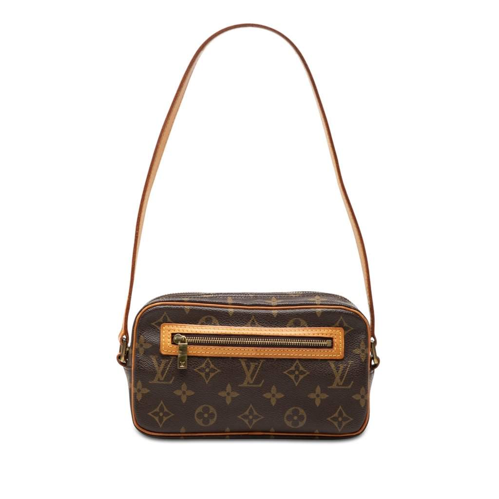 Louis Vuitton Monogram Pochette Cite Brown Very good condition - Front View