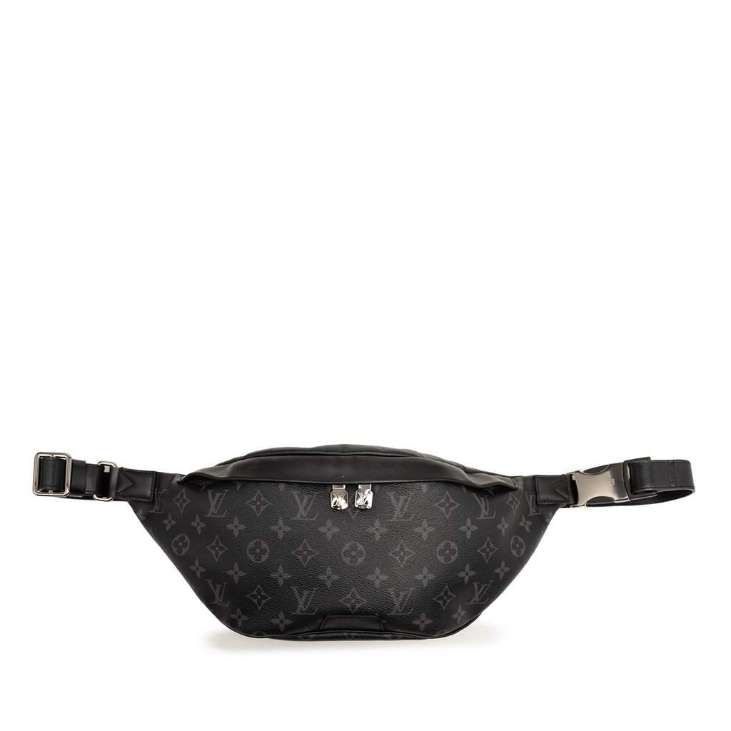 Louis Vuitton Monogram Eclipse Discovery Bumbag PM Black Very good condition - Front View